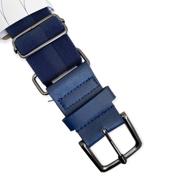 NIKE Adjustable Baseball Belt NEW Navy Blue Unisex Waist 28” to 43” Team Uniform - Picture 5 of 10